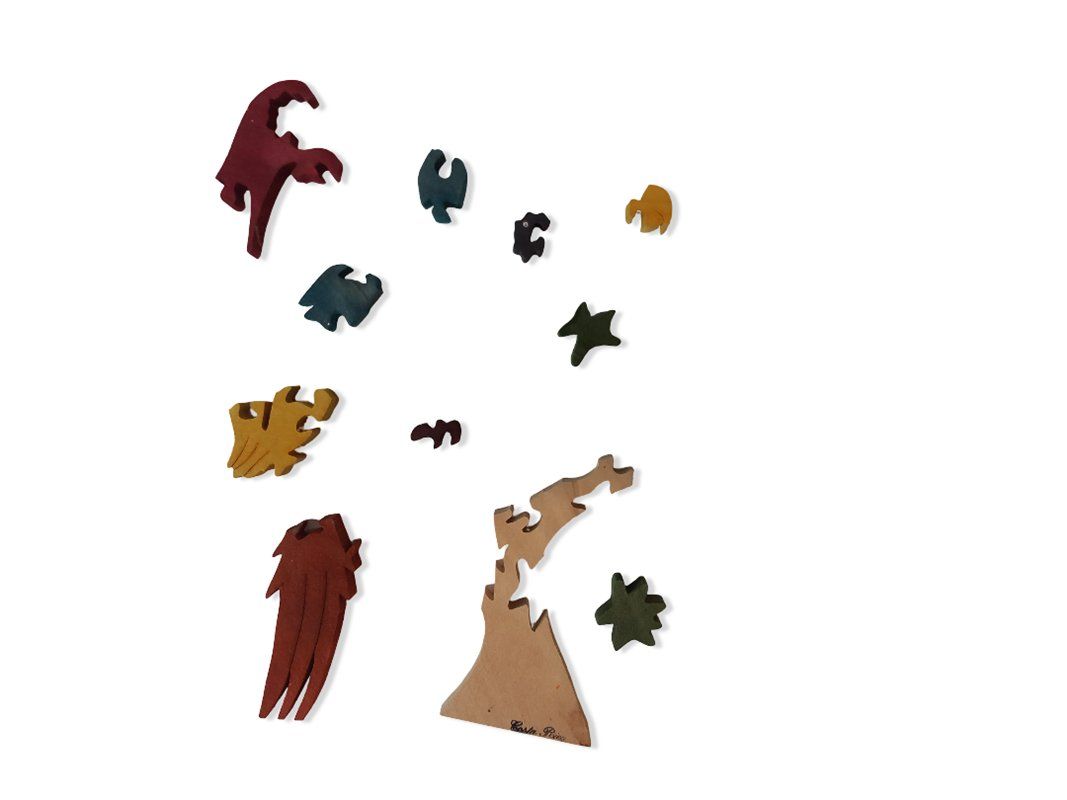 Puzzles: Holz-Puzzle Papagei – D'occasion à Hünenberg par Restwert_Zug 1