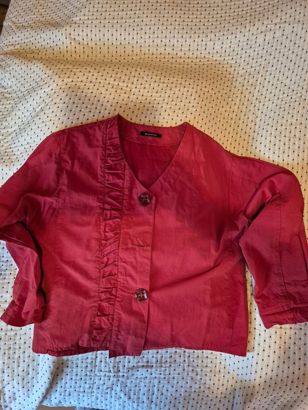 Niederberger Blusen: Bluse, rot, Grösse XL – Gebraucht aus Liestal von Sigold 1
