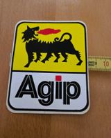 ABZIEHBILDLI / AUFKLEBER - AGIP BENZIN - VINTAGE