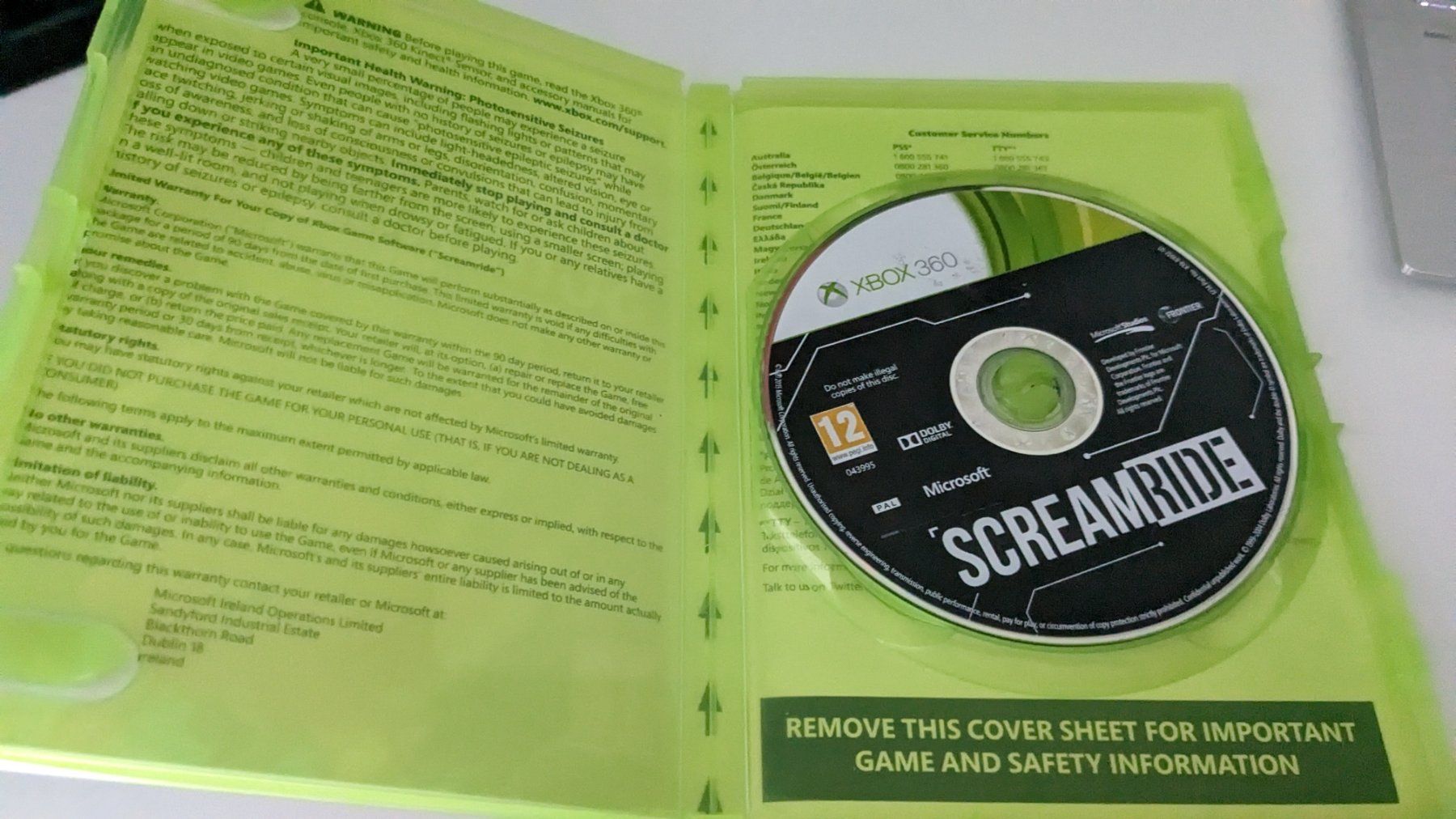 Microsoft Giochi: ScreamRide - Xbox 360 Spiel Microsoft – Usato da Hünenberg See venduto da SpecialEditionGaming 1