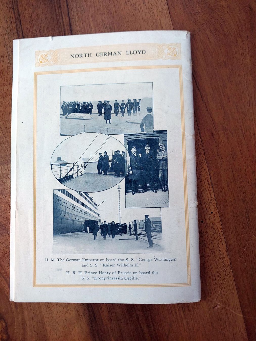 Bücher: North German Lloyd - Schiffsprospekt - Second Cabin – Gebraucht aus Schönenwerd von Steidi 7
