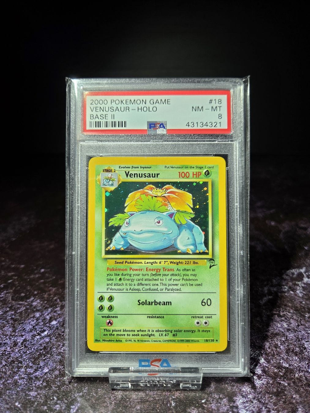 Pokémon Carte collezionabili: Charizard Blastoise Venusaur Holo Base 2 PSA 8 EN (2000) – Usato da Lauerz venduto da gp9_zt9k 4