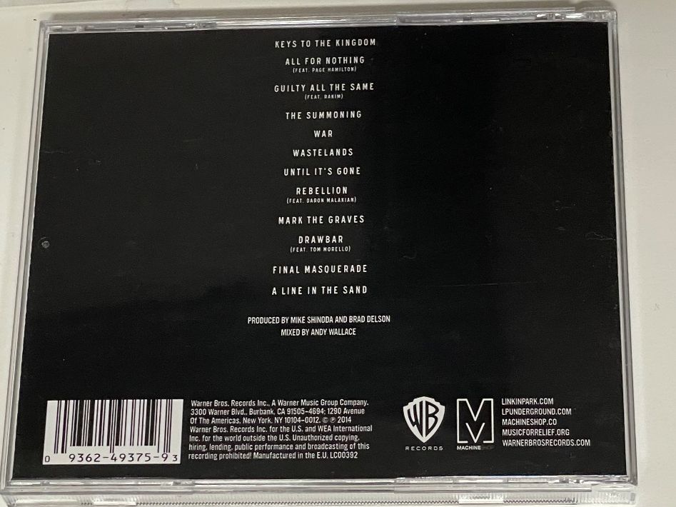 CD: Linkin Park - The Hunting Party - Alternative – Usato da Muri b. Bern venduto da AdidasCollector 2