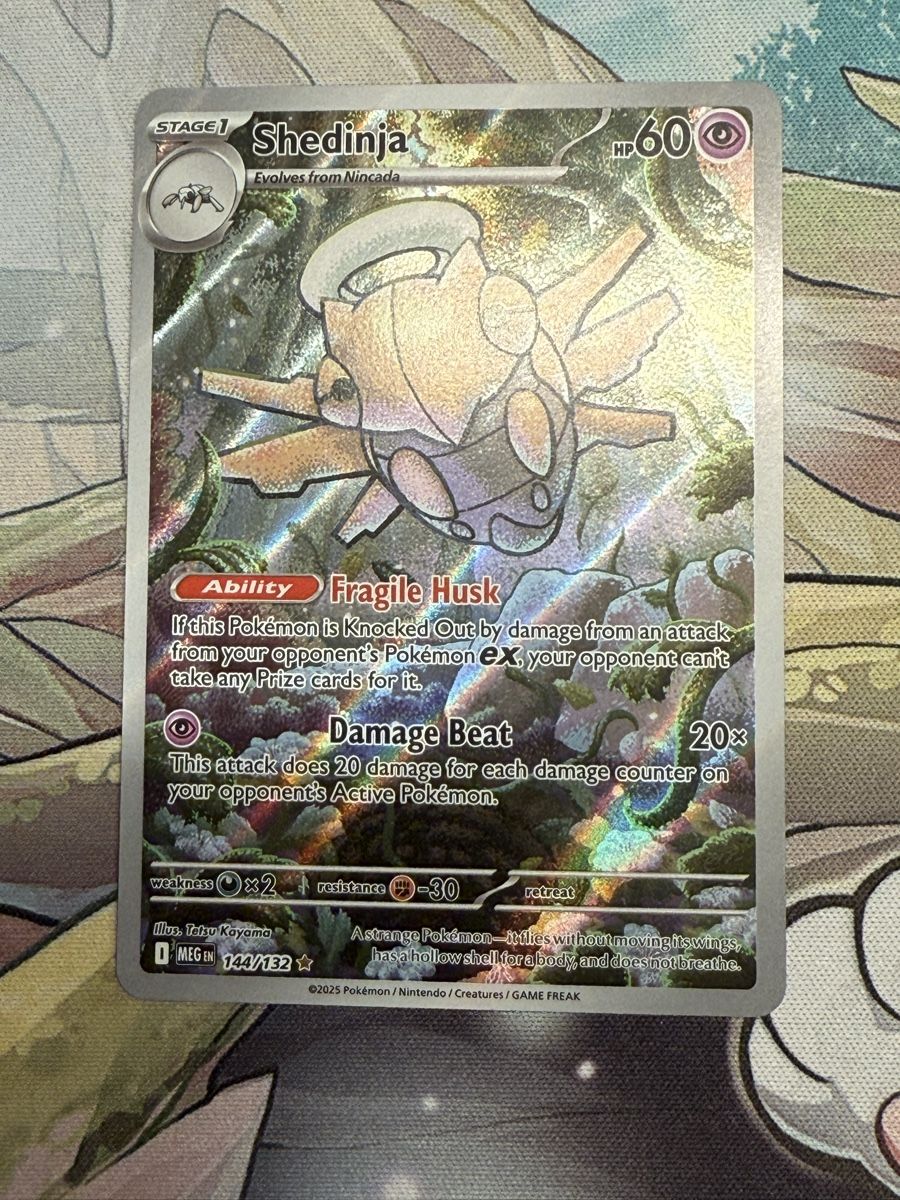 Pokémon Sammelbilder & Trading cards: 144/132 Shedinja 2025 Pokémon Mega Evolution EN MINT – Neu (gemäss Beschreibung) aus Niederweningen von rimicanardo 1