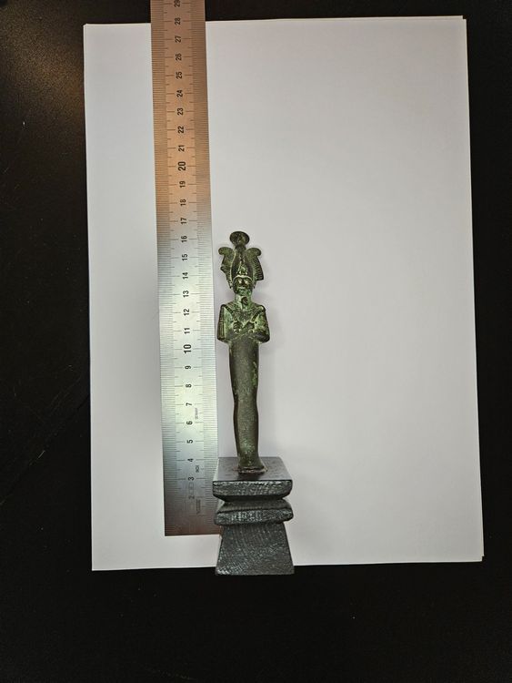 Osiris Ägypten Spätantike (722-332 v. Chr.) Bronze Figur | Kaufen auf ...