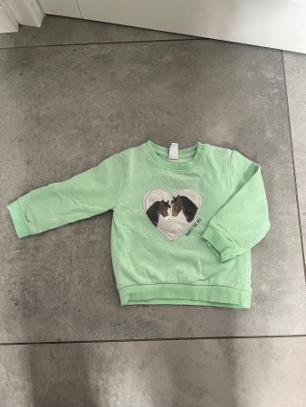 Topomini, Pullover, Sweatshirt, Pferde Gr. 74