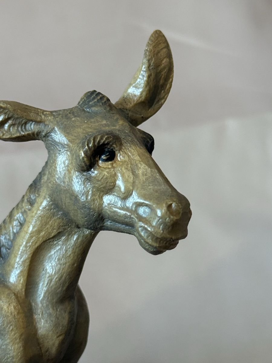 Sculture & Statue: Holzschnitzerei Esel, wohl Brienz, ca. 8 cm – Usato da Grenchen venduto da swiss.antiques 4
