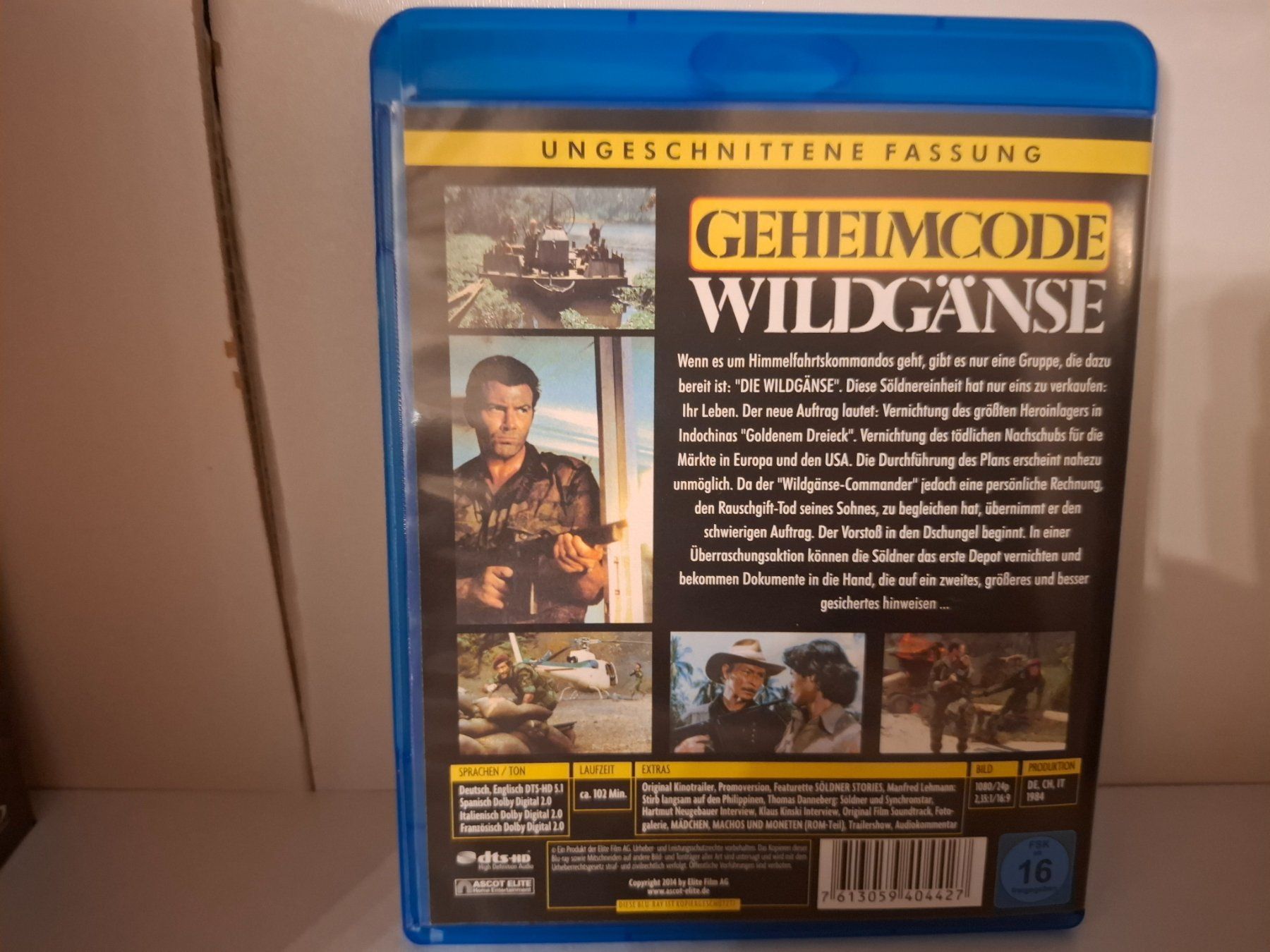 Tutti i DVDs: Geheimcode Wildgänse (Uncut) – Usato da Frauenfeld venduto da Frankenstein01 1