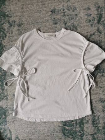 Weißes T-Shirt von Cedric Charlier
