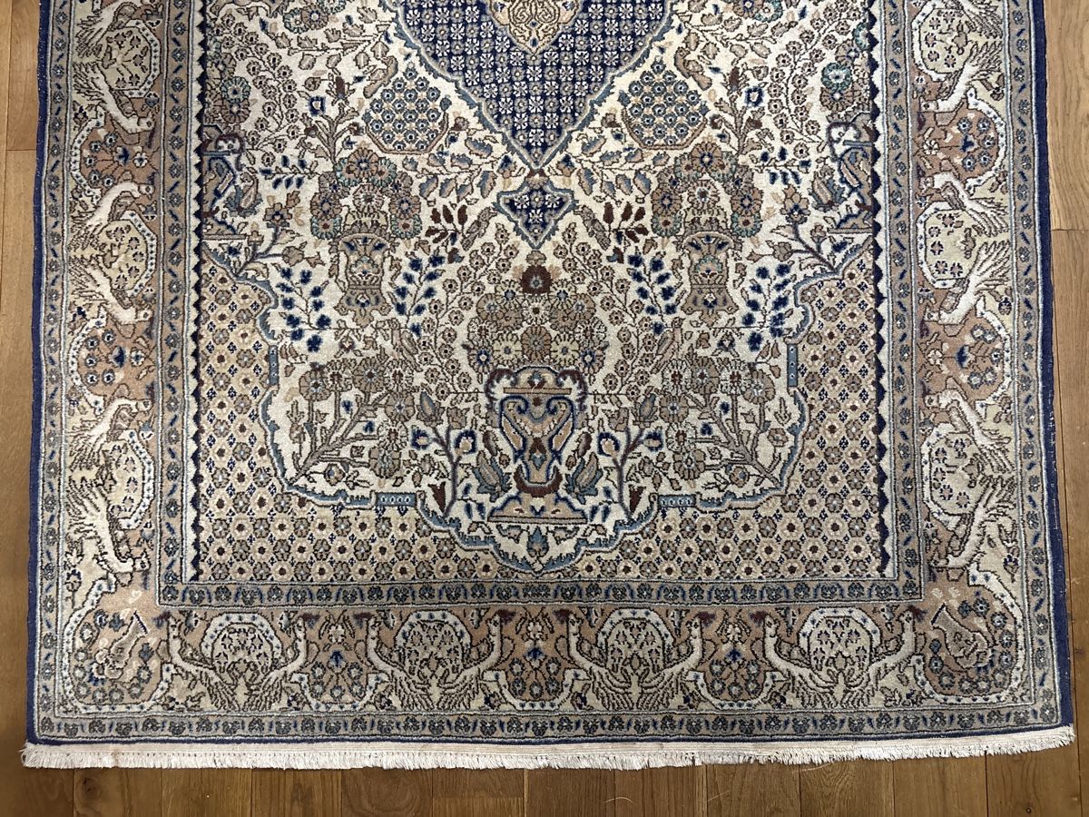 Tappeti: Qom mit Seide - handgeknüpfter Perserteppich – Usato da Bennau venduto da Mayer_Carpets 1