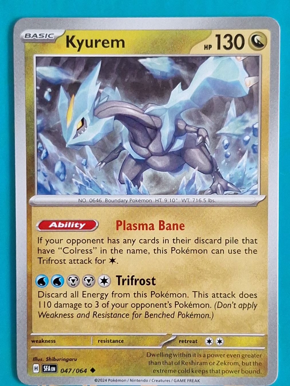 Pokémon Carte collezionabili: Kyurem - Pokemon Shrouded Fable - #7 – Usato da Altstätten SG venduto da GGsGameshop