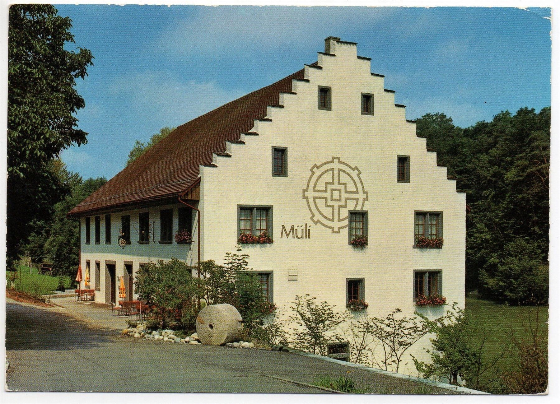 Ansichtskarten: MÜLLIGEN Restaurant Müli - V.+H. Brunner – Neu (gemäss Beschreibung) aus Jona von philajona