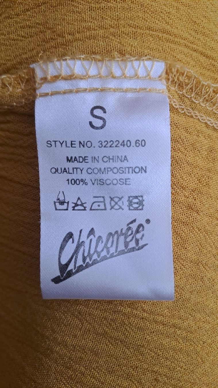 Robes: Robe jaune boutonnée taille S – Neuf (Voir description) à Rolle par Loutre84 3