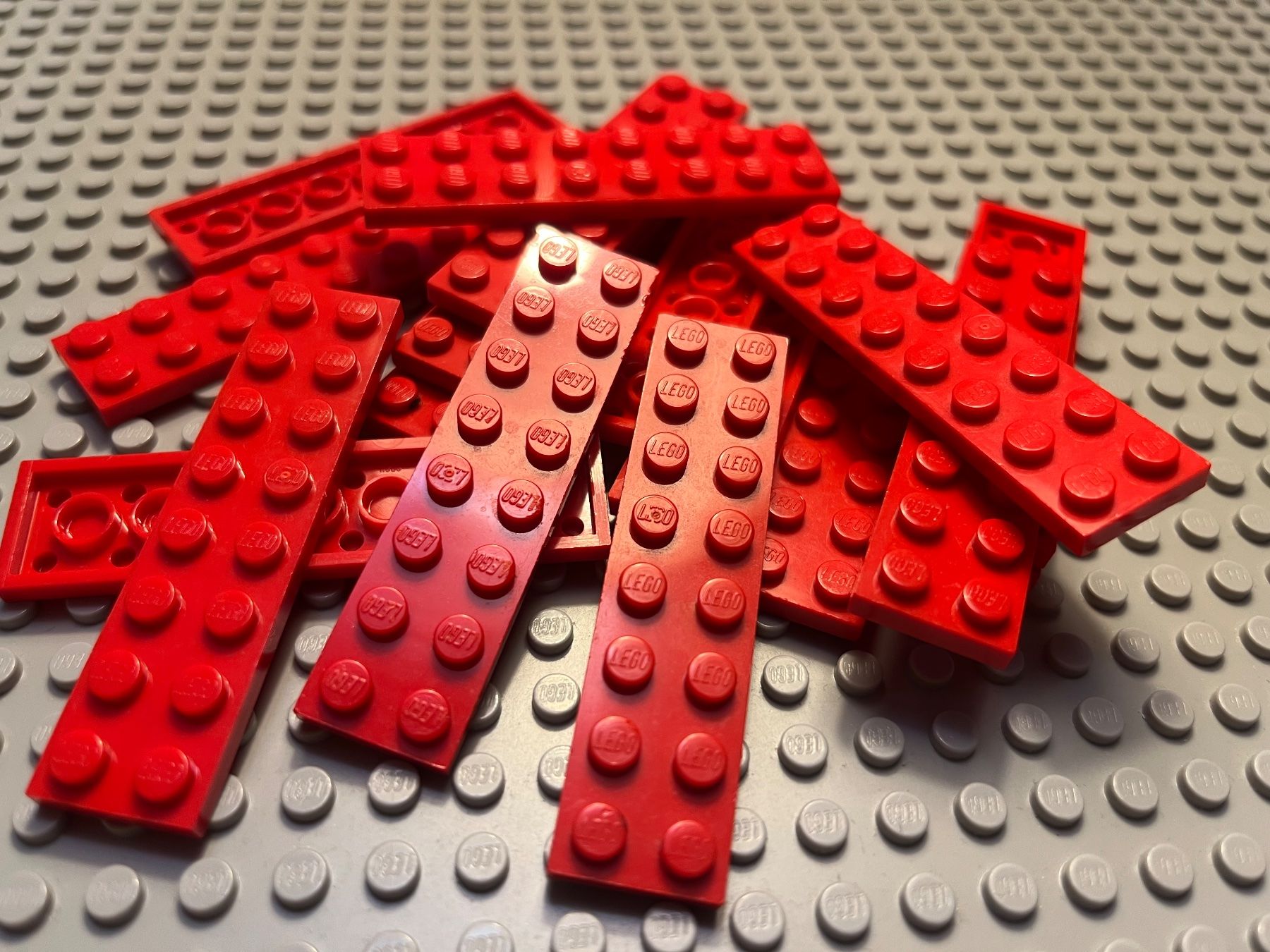 Lego Baukästen: Lego 10x  Platten 2x8 (3034) – Gebraucht aus Basel von Swi-7621