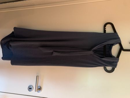 Summer elegant light grey dress