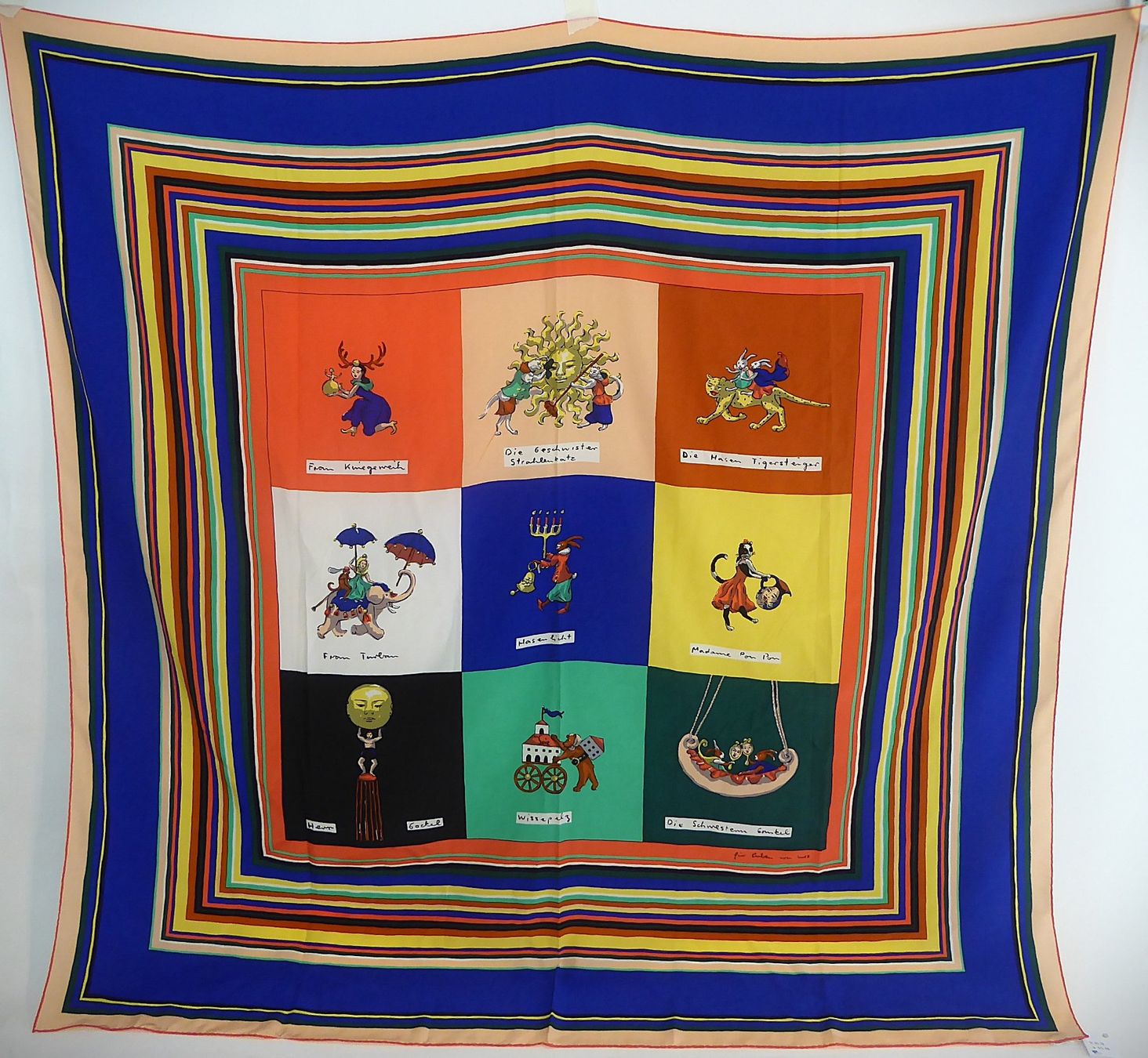 Foulards, Tücher & Schals: Seiden - Foulard – Gebraucht aus Bern von blaukreuz-brocki_BE 2