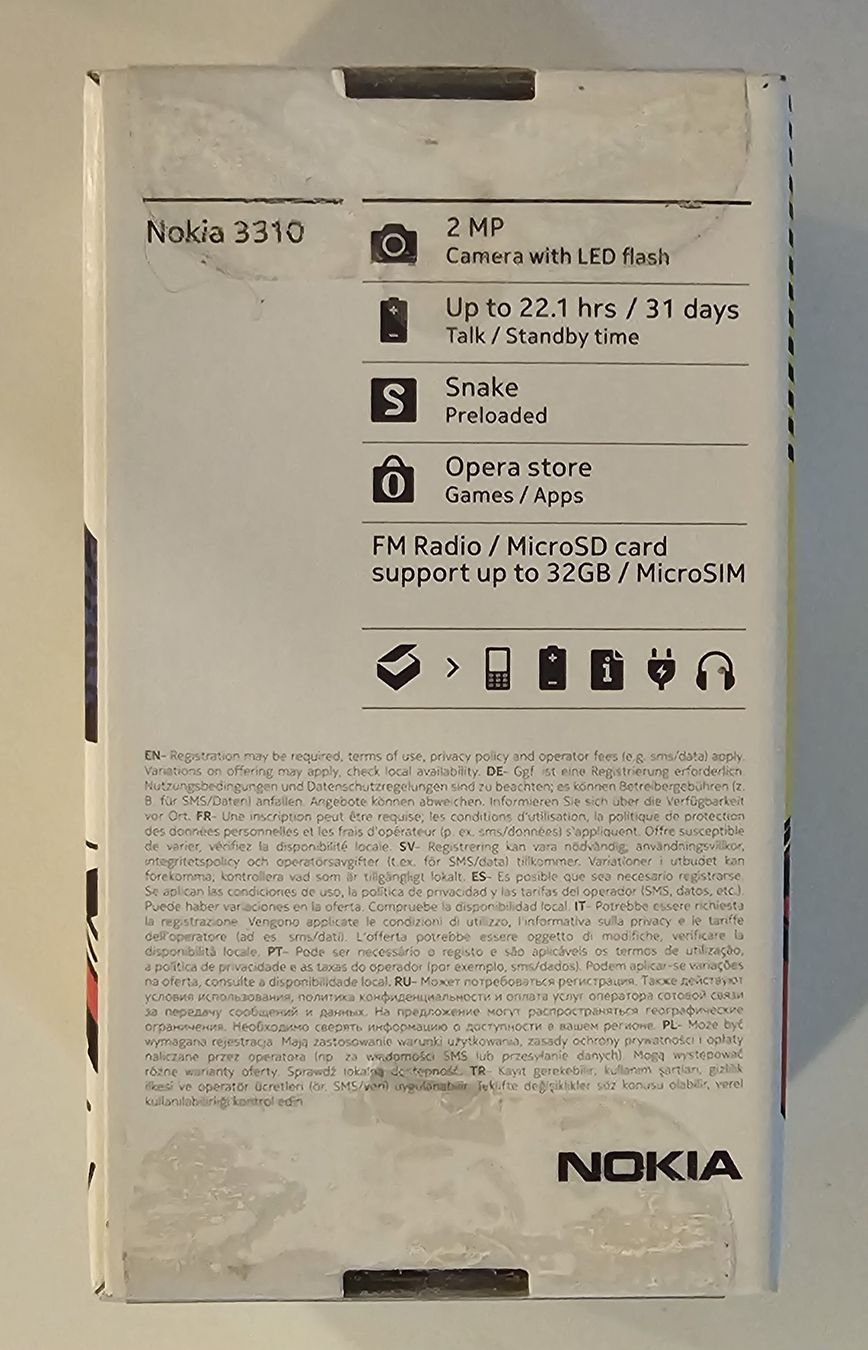 Nokia Portables: Nokia 3310, 2017, NEU – Neuf (Voir description) à Staffelbach par Ddado01 9