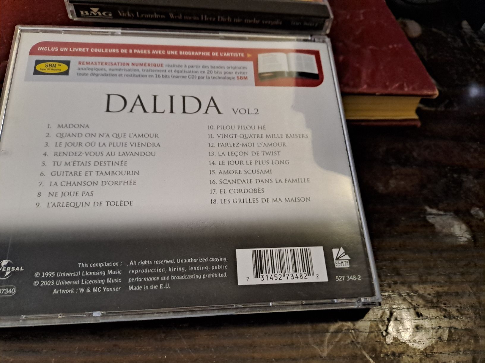 CD: Dalida - Master Serie - Doppel CD - Top Zustand – Usato da Zürich venduto da Schoebi19 4