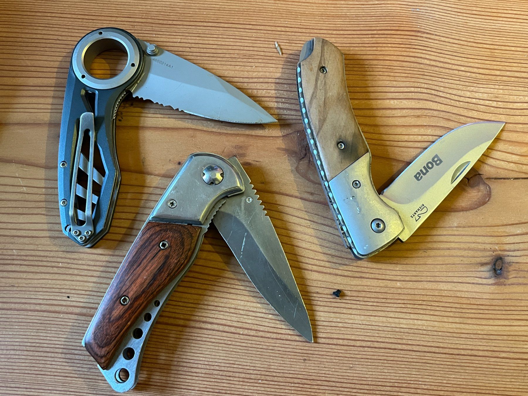 Accessori: 3 Klappmesser – Usato da Basel venduto da marcobph