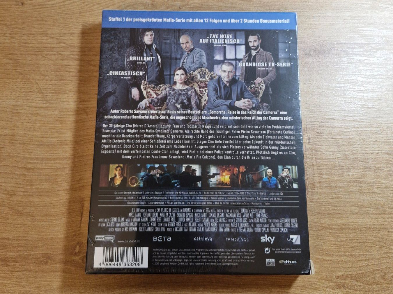 Alle DVDs: Gomorrha - Staffel 1 NEU OVP Bluray – Neu und originalverpackt aus Pfungen von Whitie 1