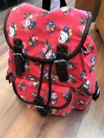 origineller Klein-Rucksack Retrolook Blumenmuster, unbenutzt
