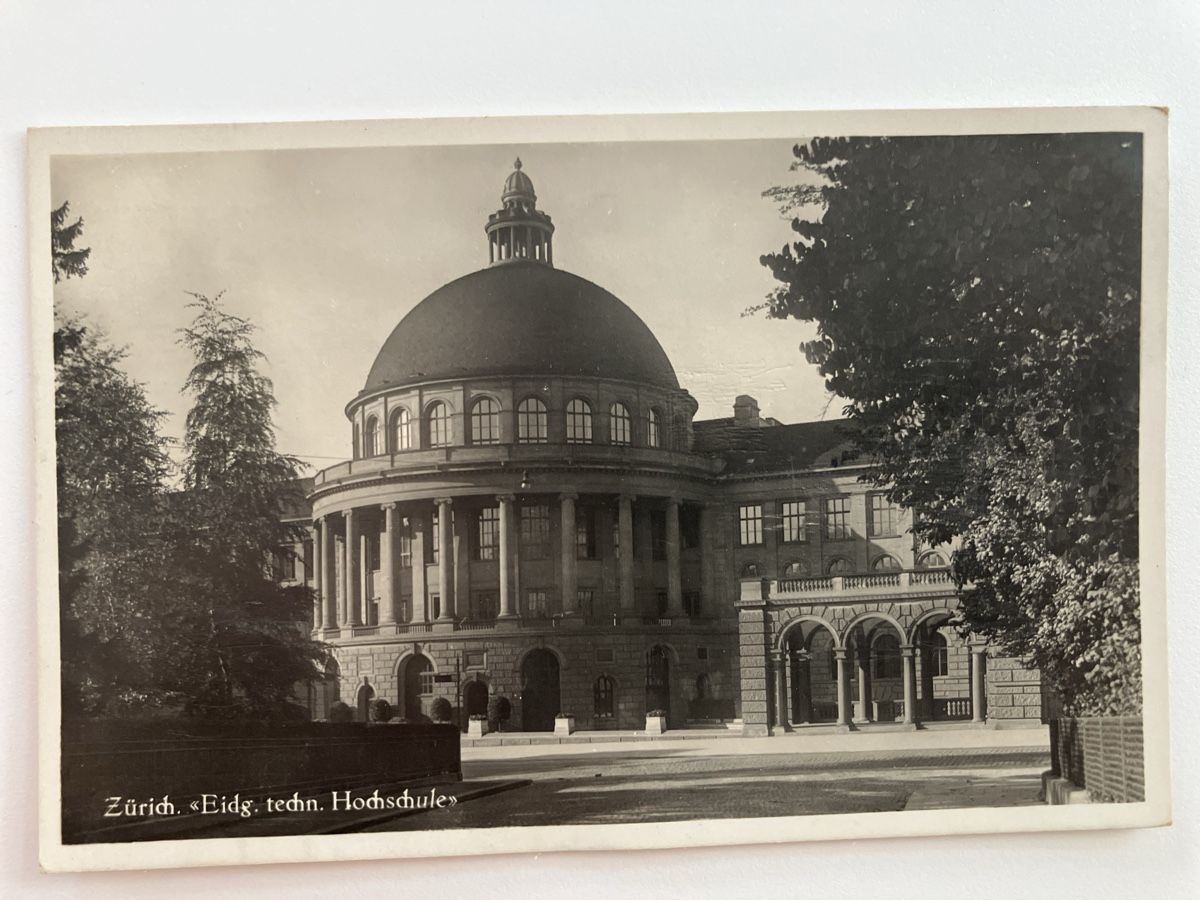 Ansichtskarten: AK Tech Hochschule Zurich 1930 – Gebraucht aus Zürich von Classic_Collection_Zurich