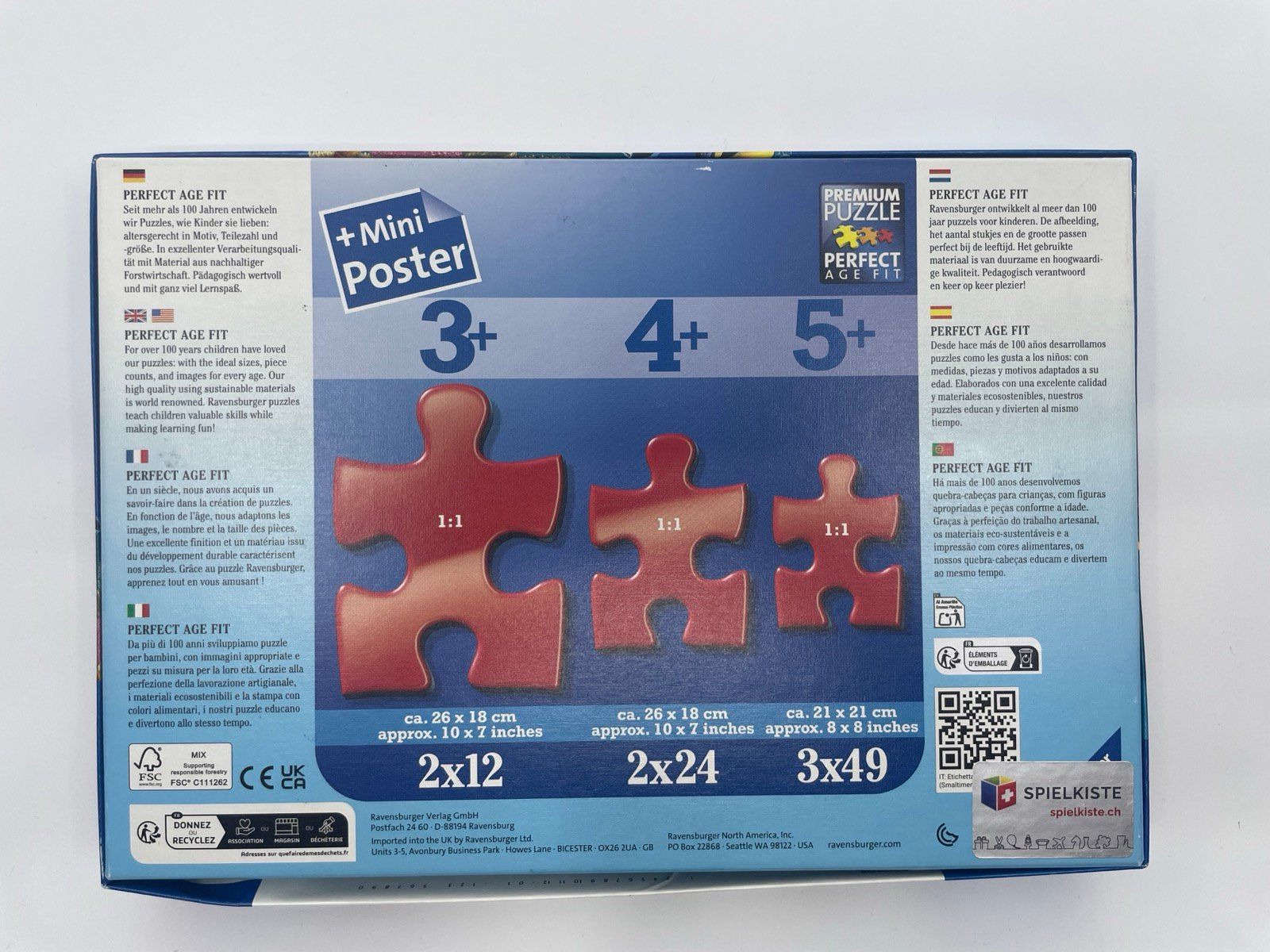 Ravensburger Puzzle: Ravensburger Finding Nemo Puzzle 2x12 Teile – Usato da Zürich venduto da tec_x6p8 2