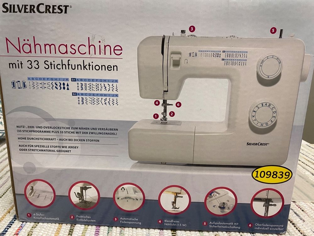 Nähfuß Für Silvercrest Nähmaschinen - Offener Freihandquiltfuß Stipplingfuß