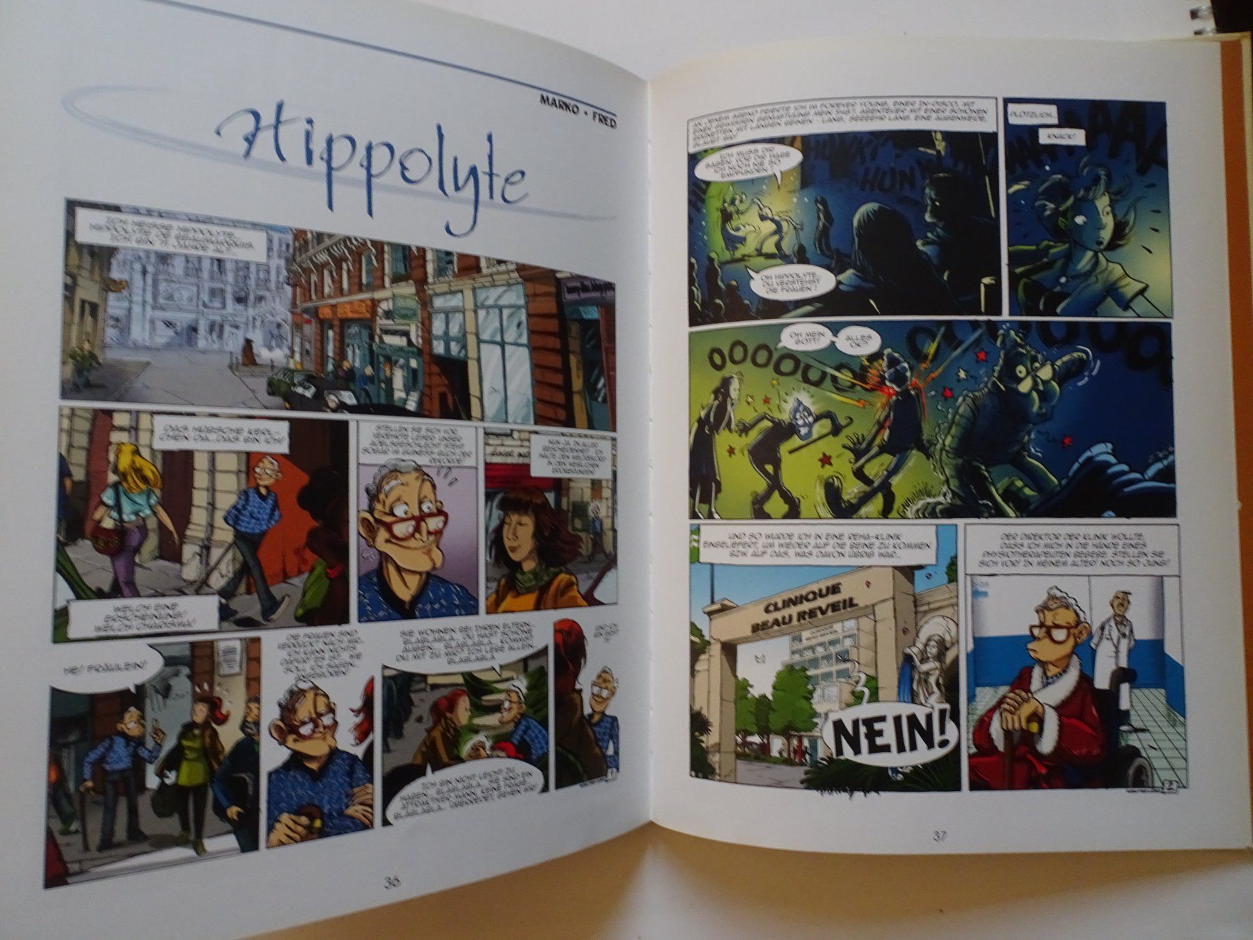 BD: Physio Comic Album von Mandryl – D'occasion à Schönenwerd par schnitzunddrunter 1
