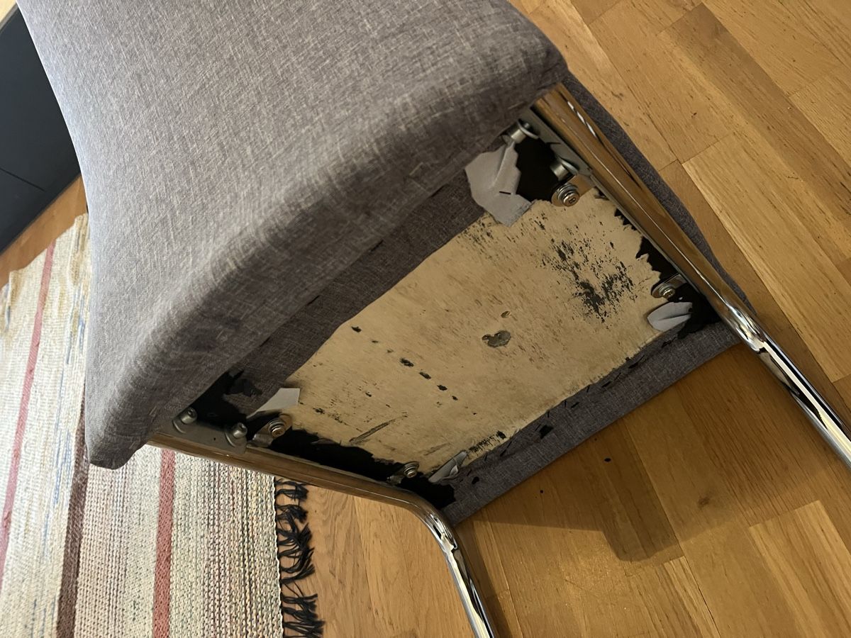 Chaises: Essstühle grau – D'occasion à Chur par zimx11 1