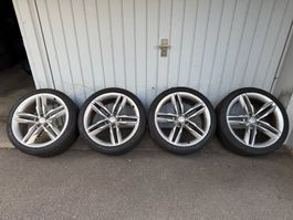 Audi A4 B8 19 Zoll Alufelgen inkl. Sommerreifen