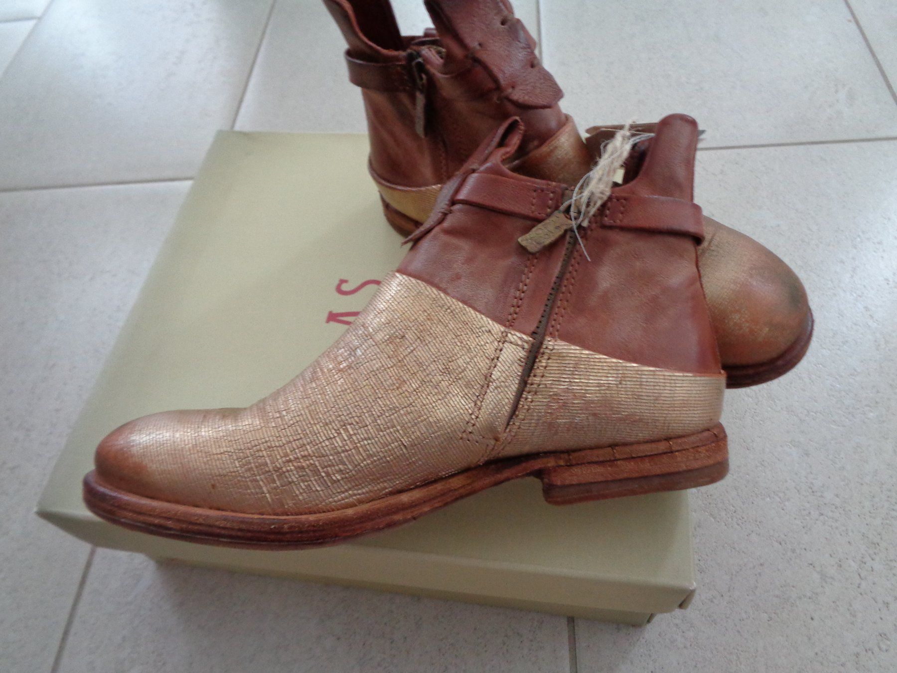 A.S.98 Damenschuhe: AIRSTEP A.S.98 Chukka Boots, GR.37 – Neu (gemäss Beschreibung) aus Rotkreuz von Samballi 2