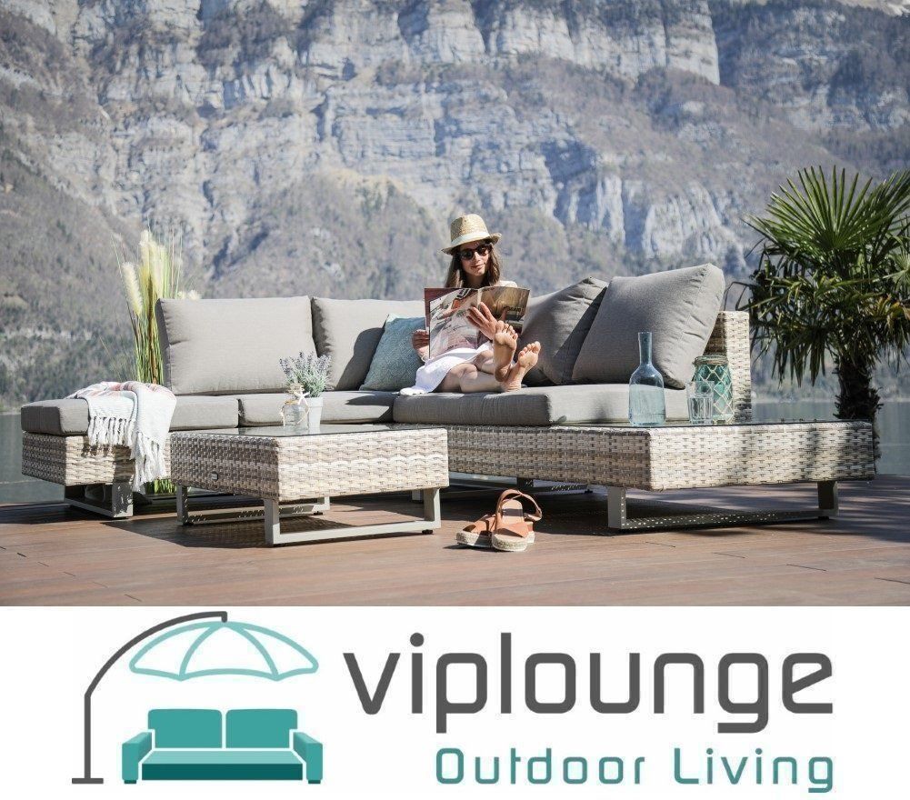 Viplounge Divani: Rattan Lounge mit Liege – Nuovo e nell'imballaggio originale da Uznach venduto da viplounge 1