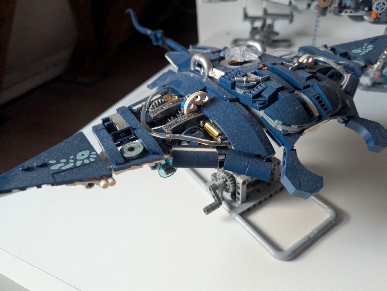 Ciondoli: beleuchteter steampunk Manta - Lego kompatibel – Usato da Koppigen venduto da wipwap 2