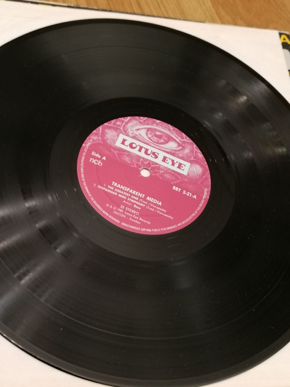 Schallplatten: LP - Rasa - Transparent Media - Vinyl – Gebraucht aus Basel von vintagecollector 2
