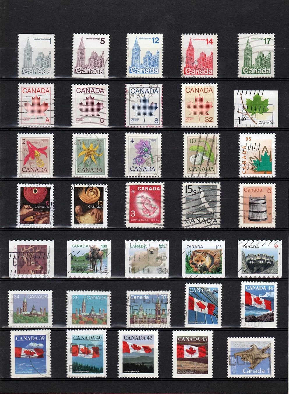 Tutti i francobolli: CANADA Petite Collection Soignée – Usato da Genève venduto da omniphila 2