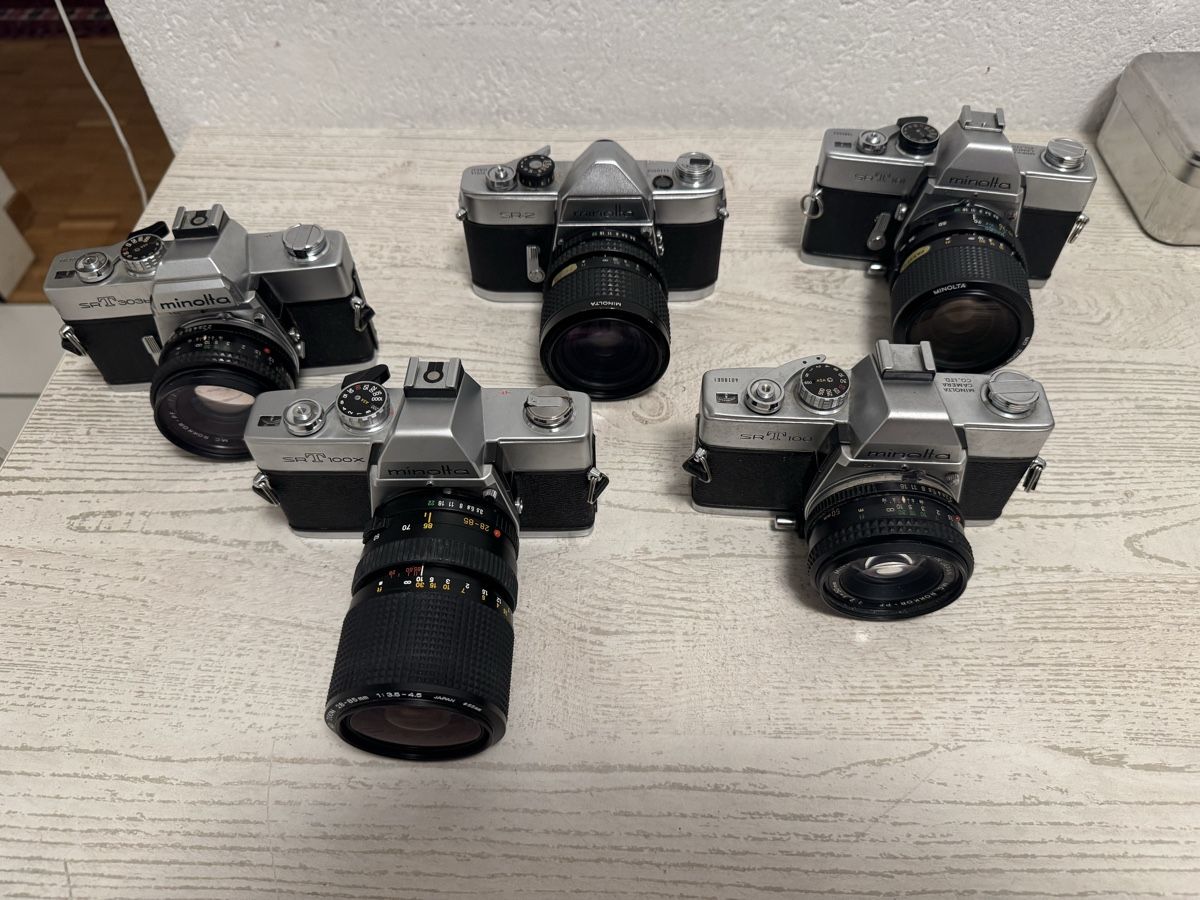 Minolta Kamera: Minolta Lot 5 stück – Gebraucht aus Zunzgen von milesdavis76