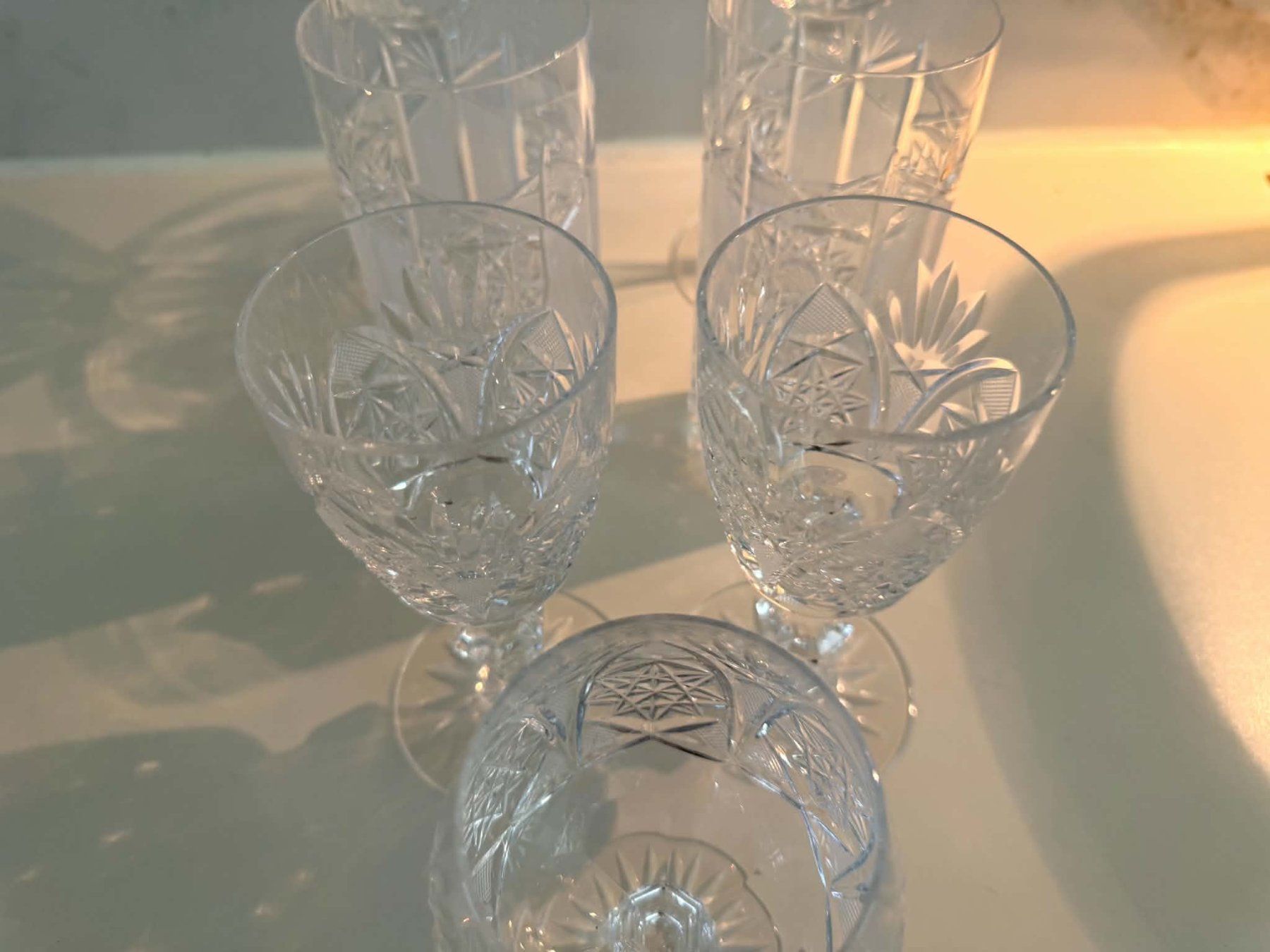 Gläser: 7 Gläser BOHEMIAN Crystal – Gebraucht aus Bern von MIR-IAM 2