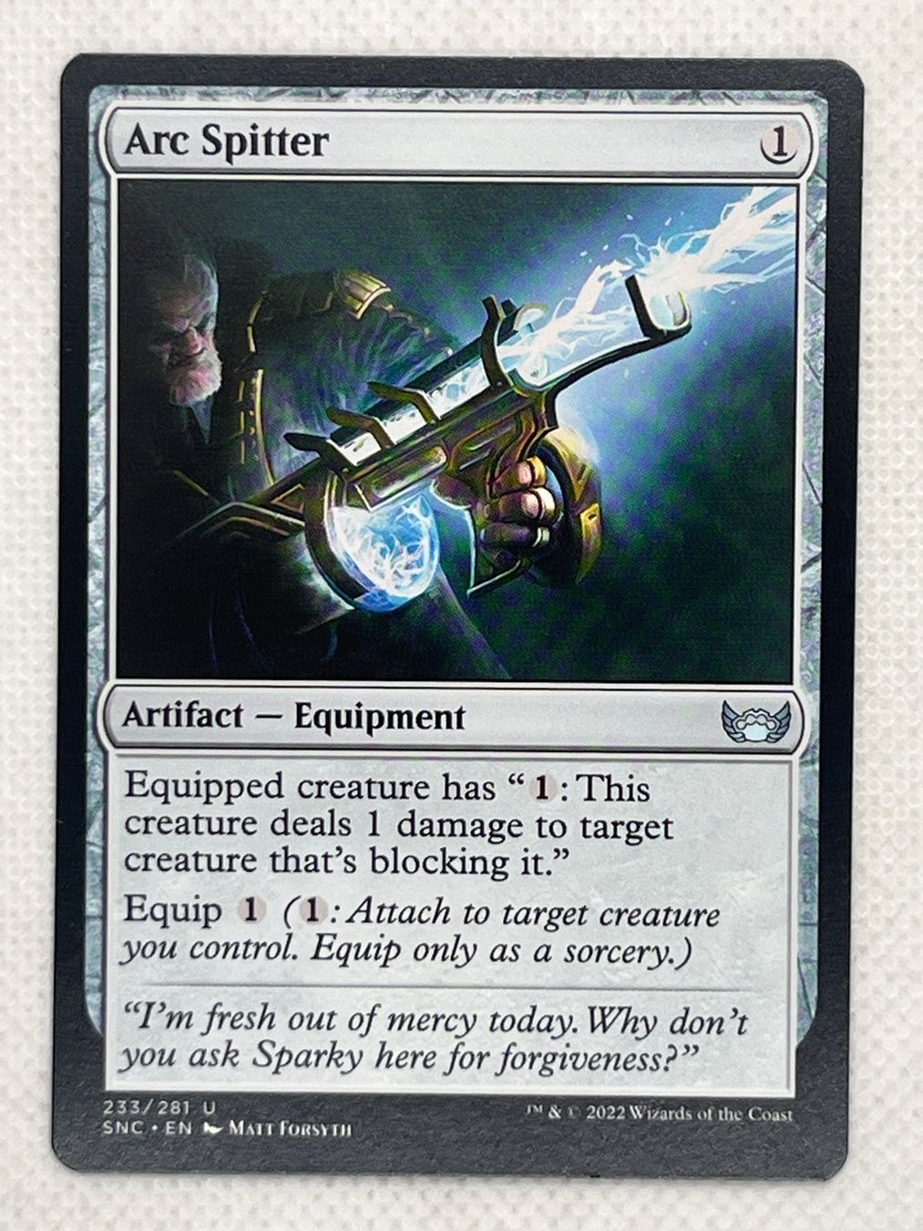 Magic The Gathering Cartes à collectionner: MTG Arc Spitter SNC 233 Englisch Common – D'occasion à Hinterkappelen par Kim1992