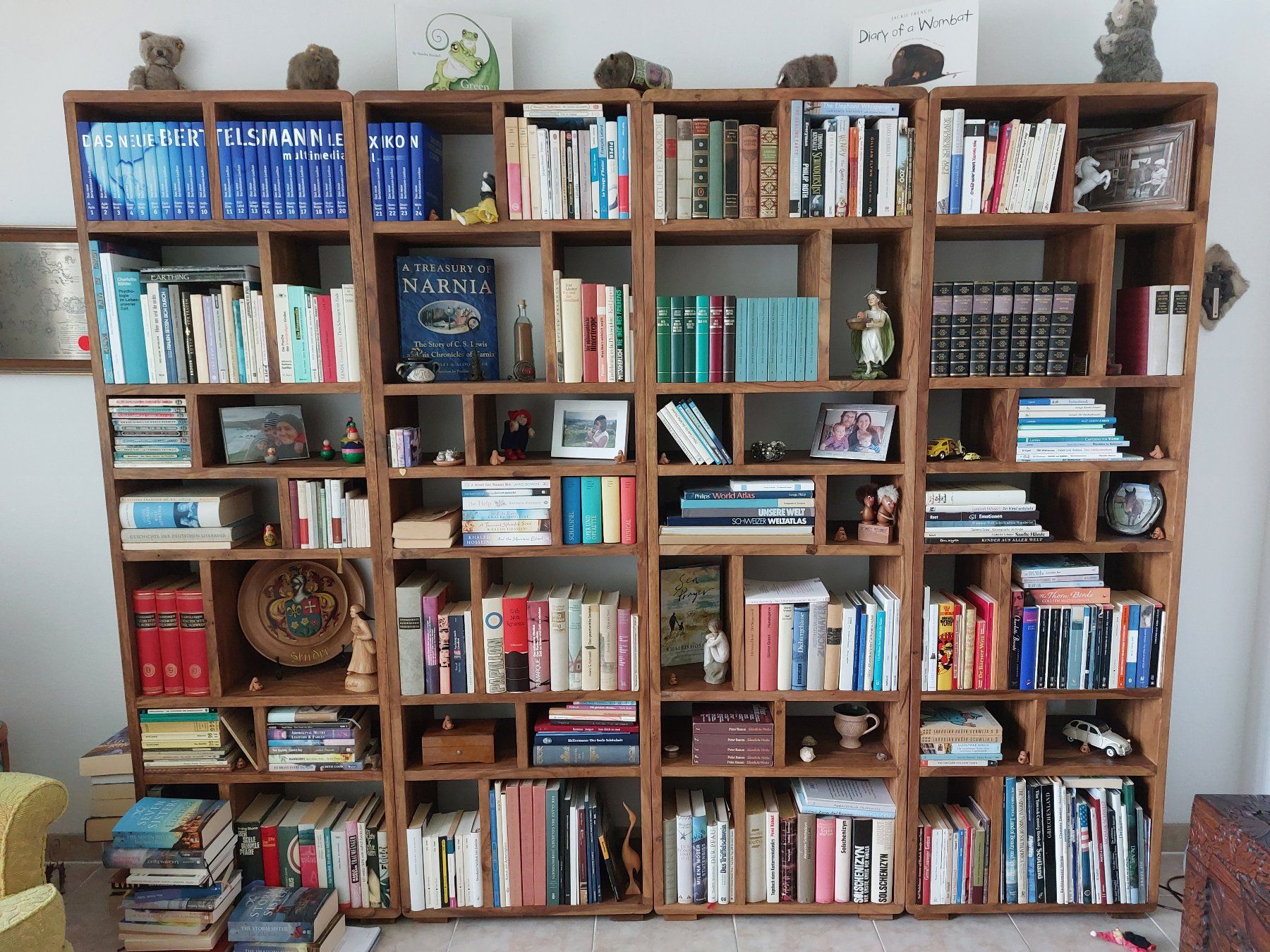 Scaffali: Bücherregal 4-teilig aus Sheesham Holz – Usato da Binningen venduto da Soraya267