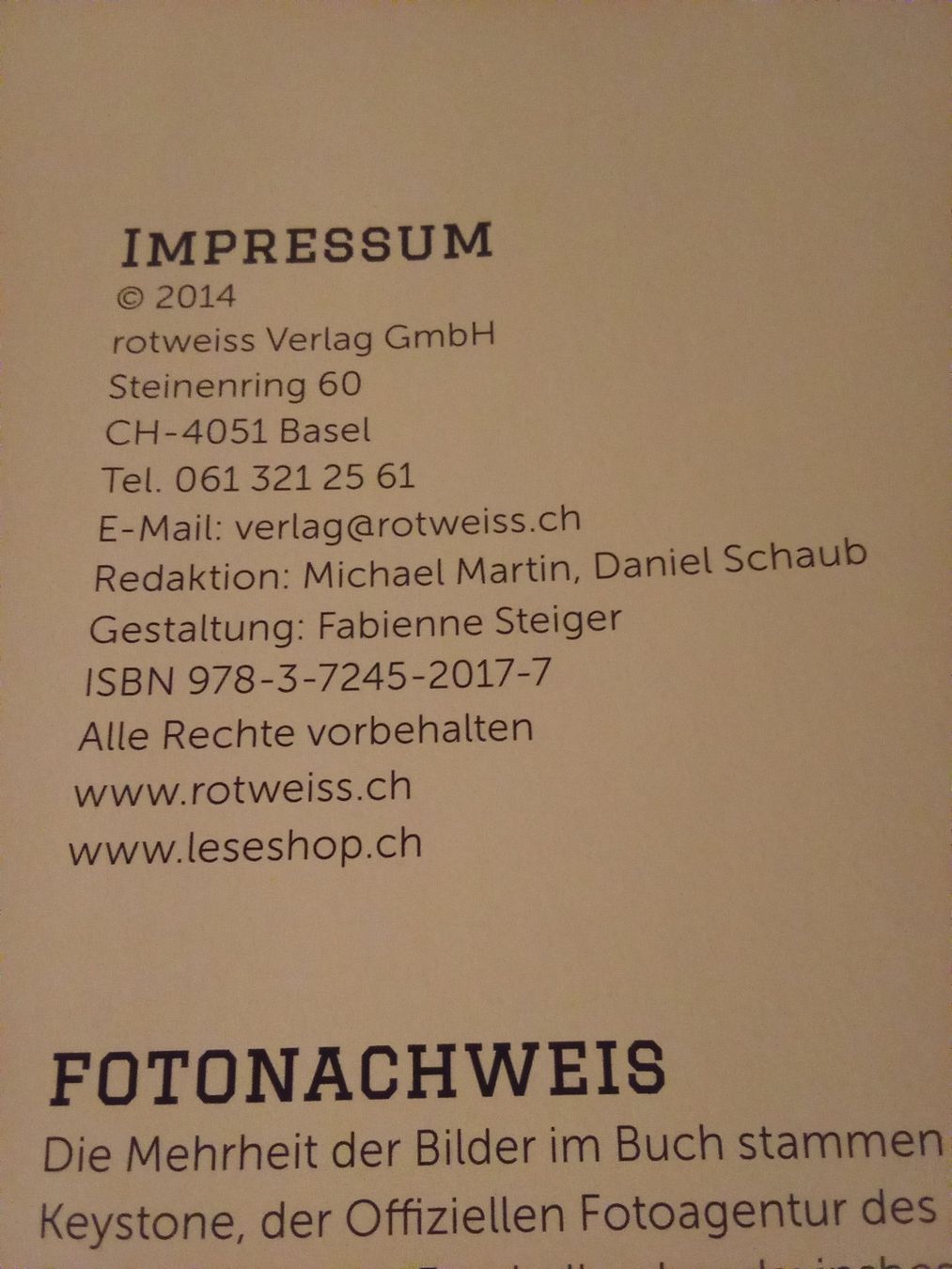 Libri: Das grosse Schweizer Buch der WM 2014 – Usato da Remetschwil venduto da Privatflohmi 3