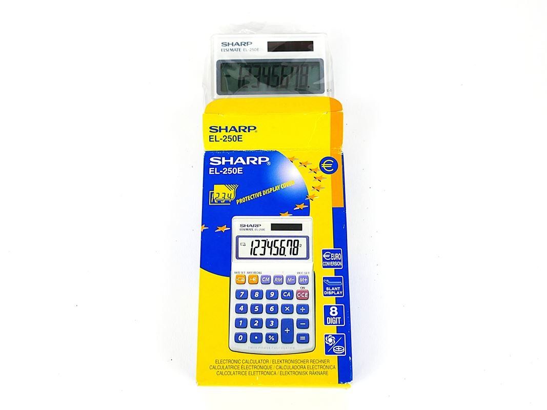 Sharp Taschenrechner: Sharp elektronischer Taschenrechner – Neu (gemäss Beschreibung) aus Urtenen-Schönbühl von Restwert_Schoenbuehl 2