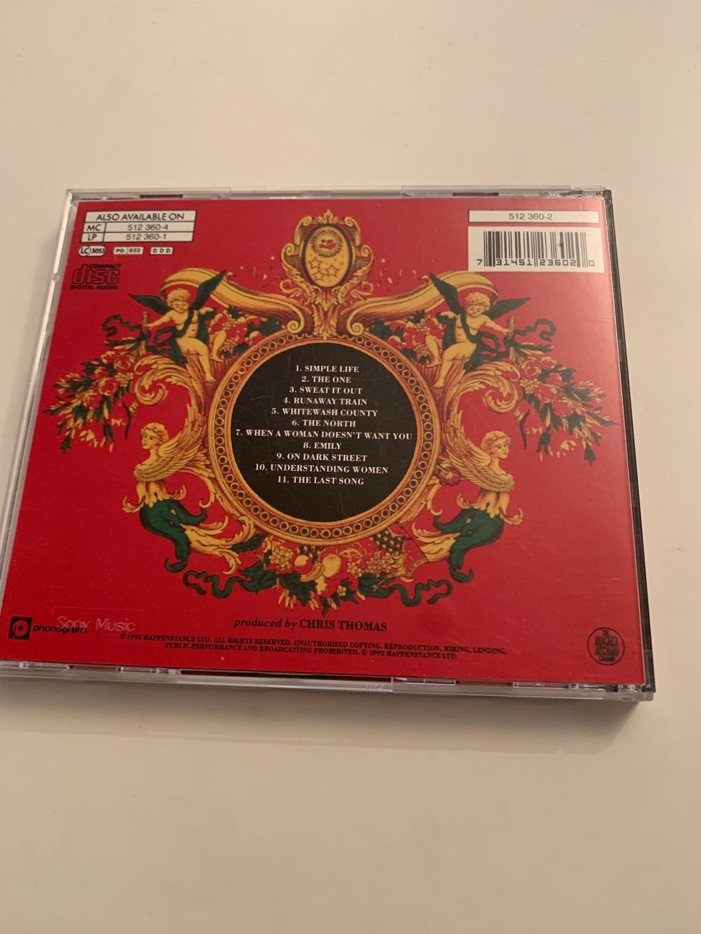 CD: Elton John / The One / 1992 – Usato da Dübendorf venduto da Shreck 1