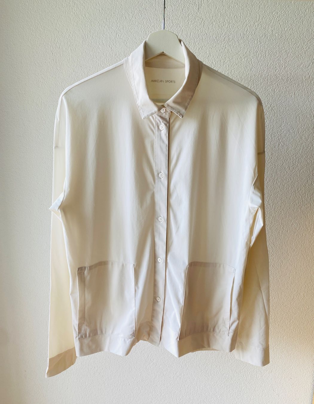 Marc Cain Camicette: Marc Cain Sport Bluse, Gr. N2, Cremeweiss – Usato da Muensingen venduto da drleevsy 1