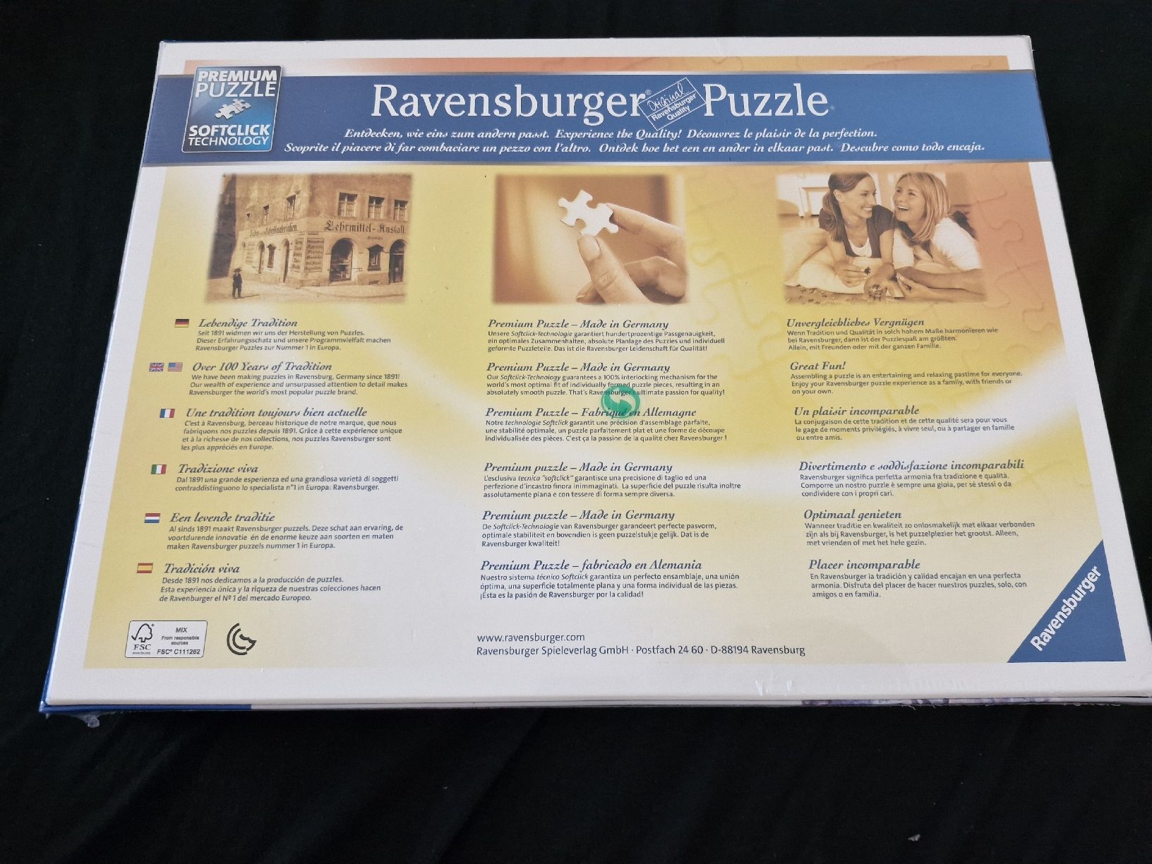 Ravensburger Puzzle: puzzle 1000 pcs NEUF encore emballé  – Nuovo e nell'imballaggio originale da Cudrefin venduto da Jnini12 1