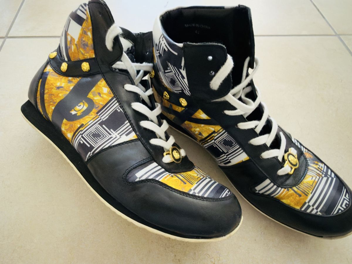 Versace Scarpe da uomo: Bottines Versace Jeans Couture (42) – Usato da Marly venduto da Nor_al3 4