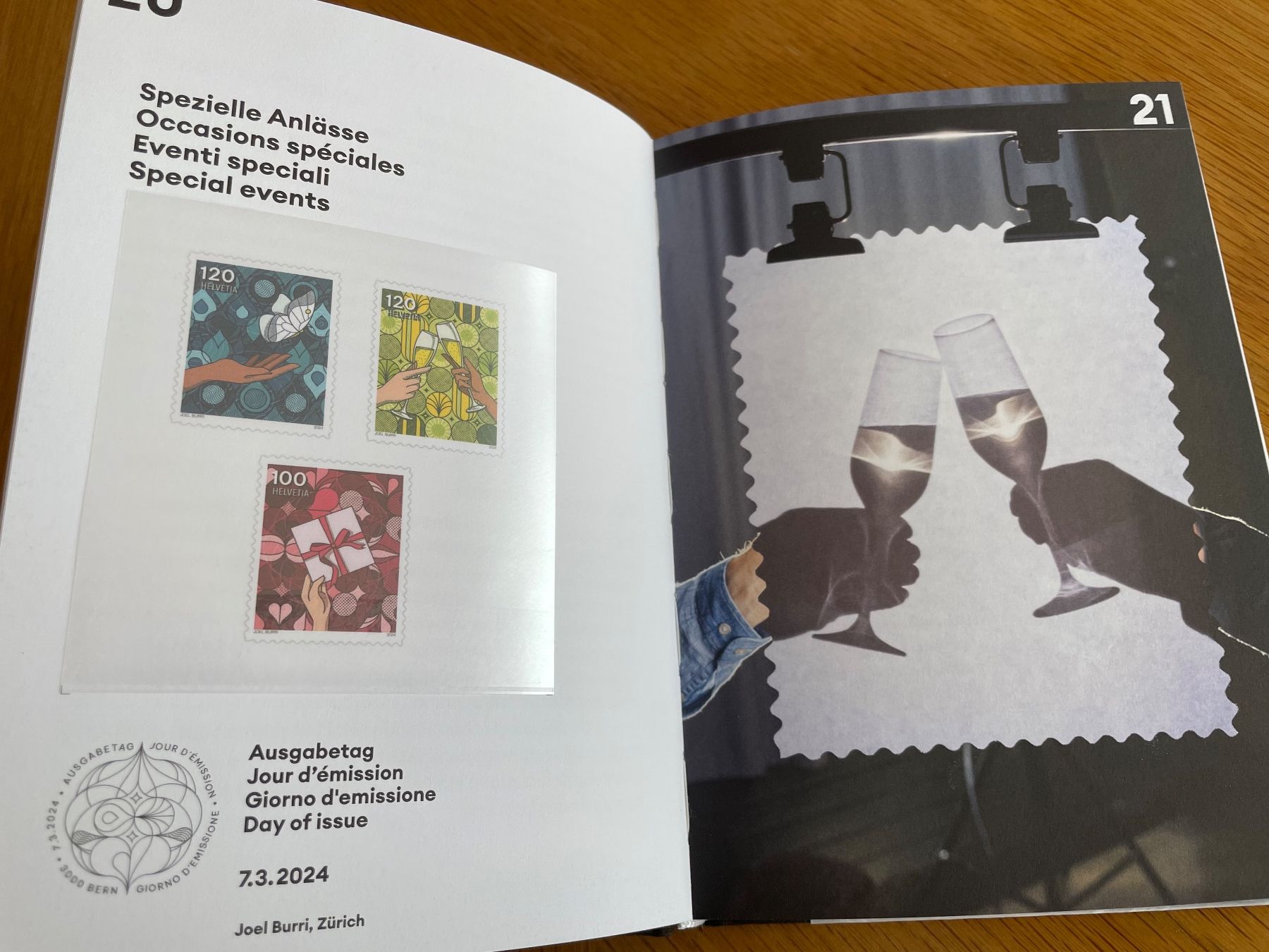 Tutti i francobolli: Livre poste 2024 SANS TIMBRES dès 1.- – Usato da Sonceboz-Sombeval venduto da Comment2 8