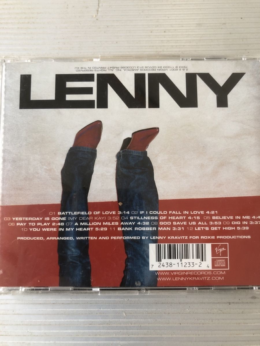 CDs: Lenny Kravitz - Lenny CD Album   – Gebraucht aus Flaach von rubo7 2