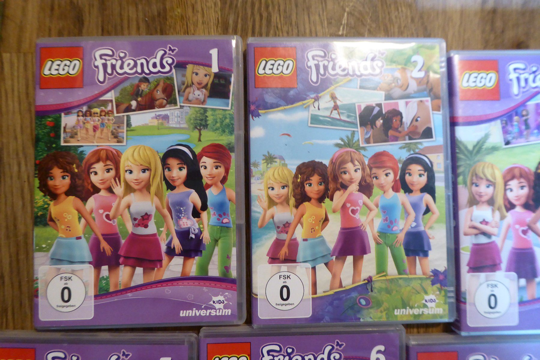 Tous les DVDs: DVD Sammlung Lego Friends 1-9 – D'occasion à Allschwil par Summelsarium 1