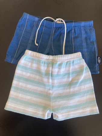 Lot de 2 maillots de bain bébé 12 mois rayées